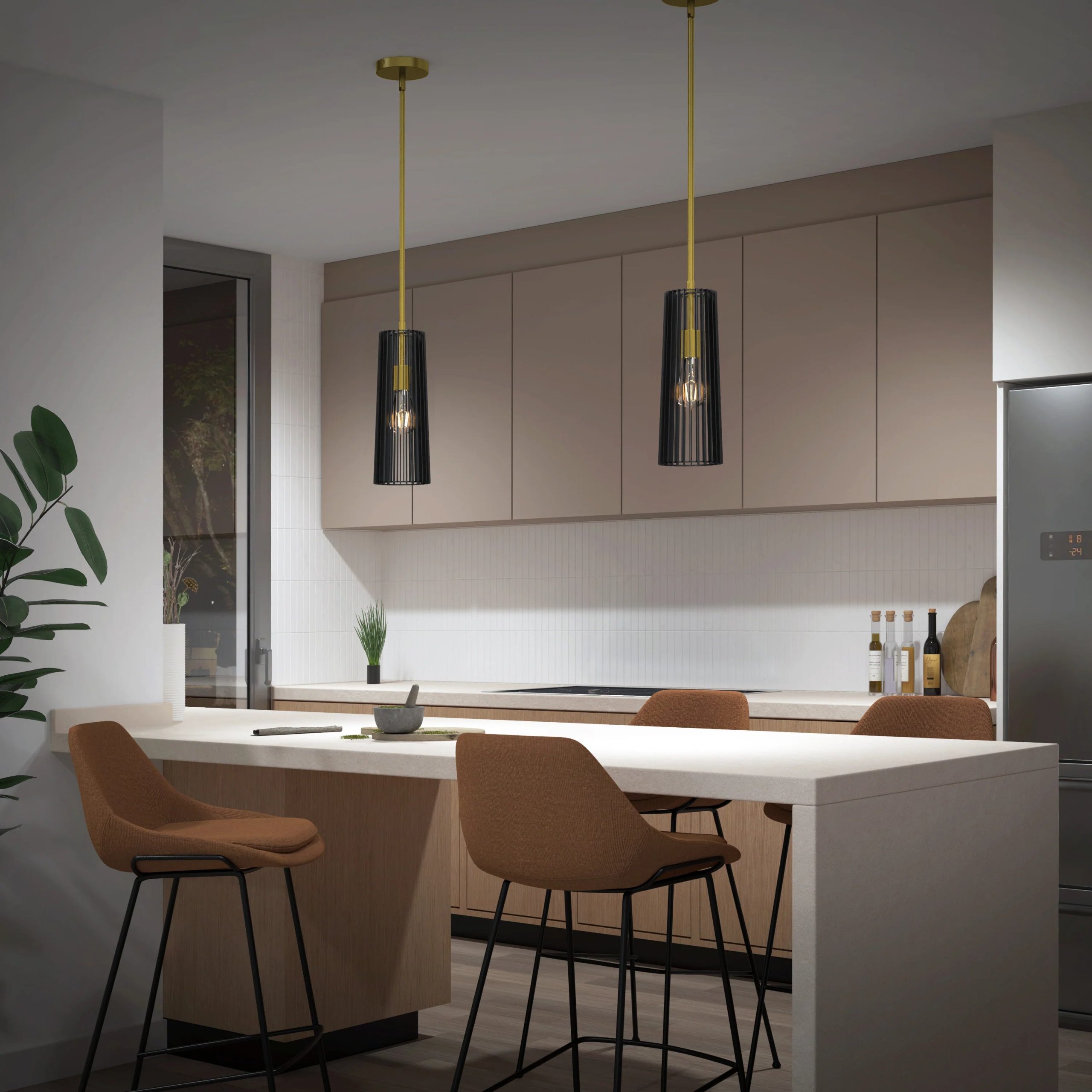 Artika Gatsby Minis modern mid-century pendant light - Image 17