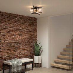 Alternative view of Artika Holt 3-light 15 in. (38 cm) LED Flush Mount Ceiling Light