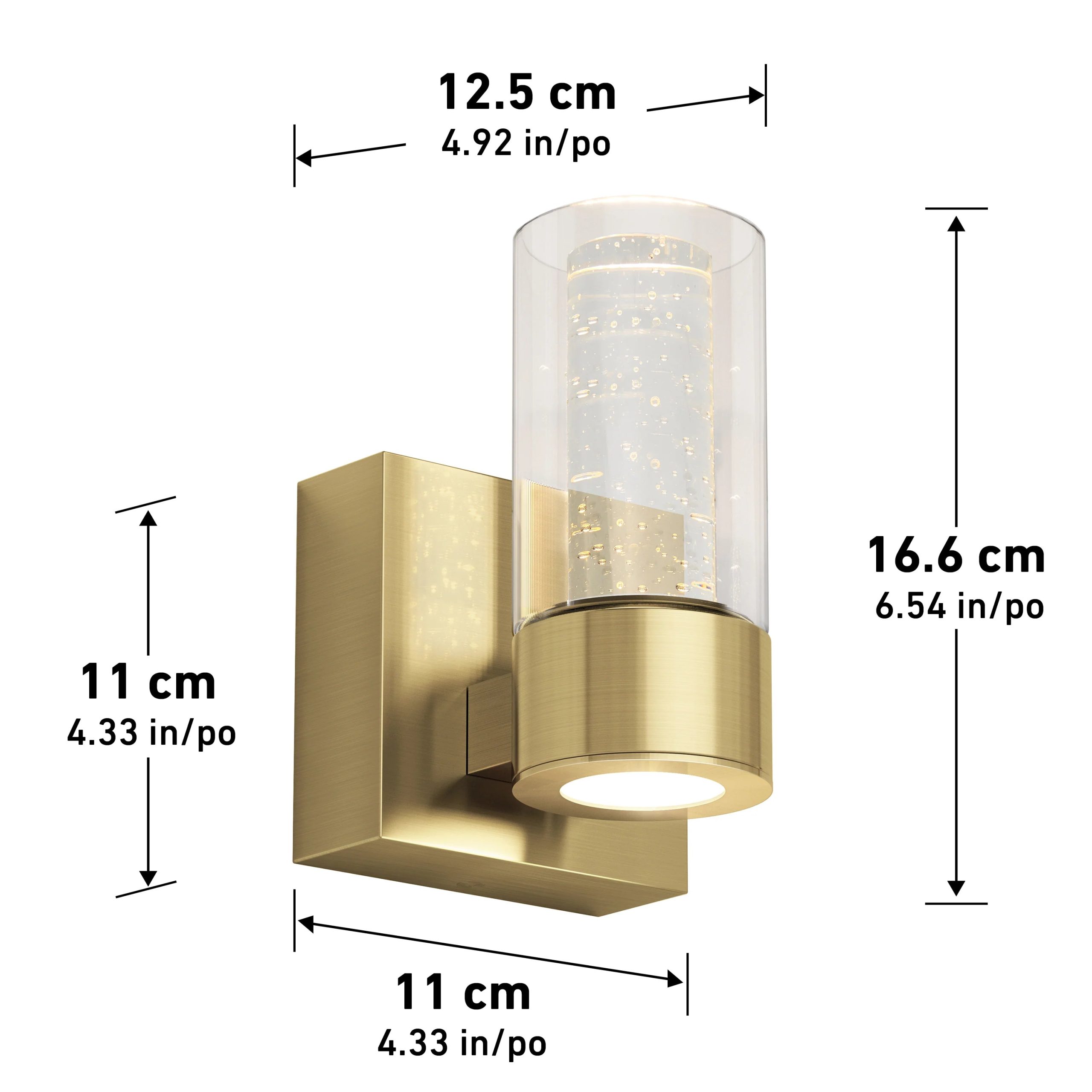 Artika Essence 4-in (11 cm) 1-Light Modern LED Vanity Light for Bathroom - Image 41