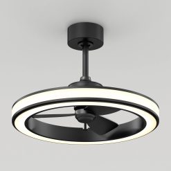 Artika Edwin 23 in. (58 cm) LED modern fandelier ceiling fan with light - includes remote