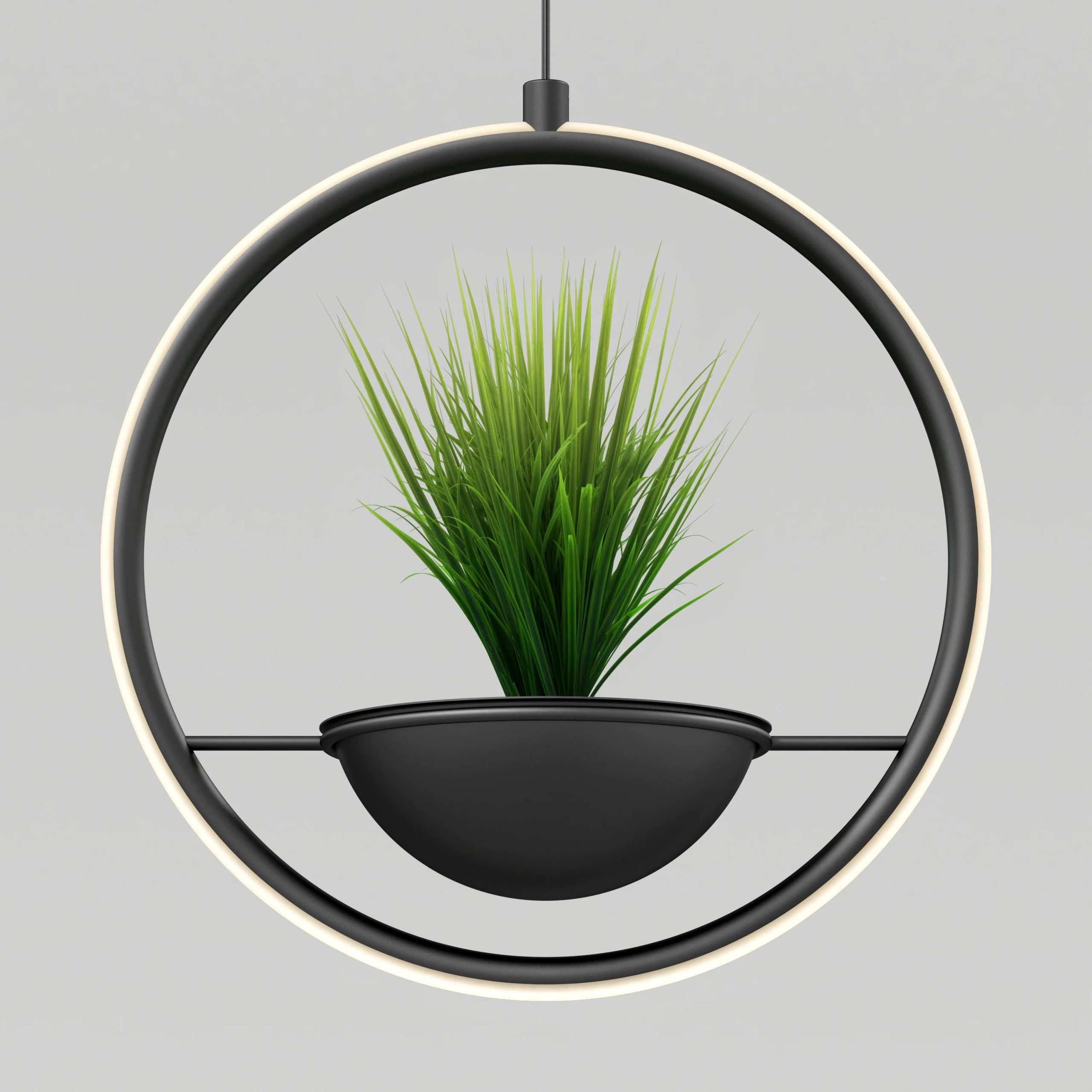 Artika Colin LED modern planter pendant light 5 CCT - Image 8