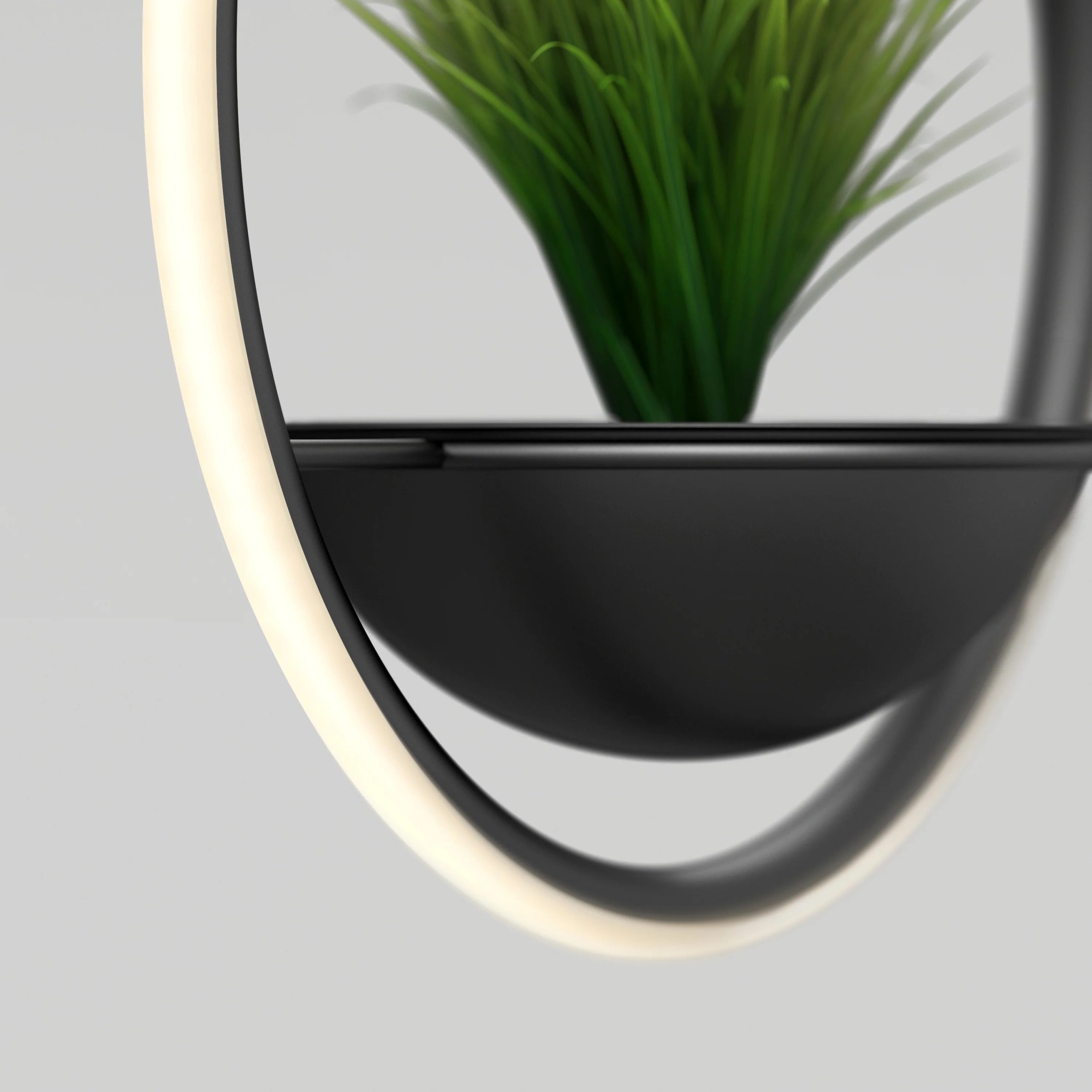 Artika Colin LED modern planter pendant light 5 CCT - Image 9