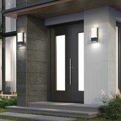 Alternative view of Artika Dixon indoor-outdoor LED wall light