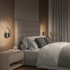 Alternative view of Artika Gamma modern LED wall sconce 5 CCT