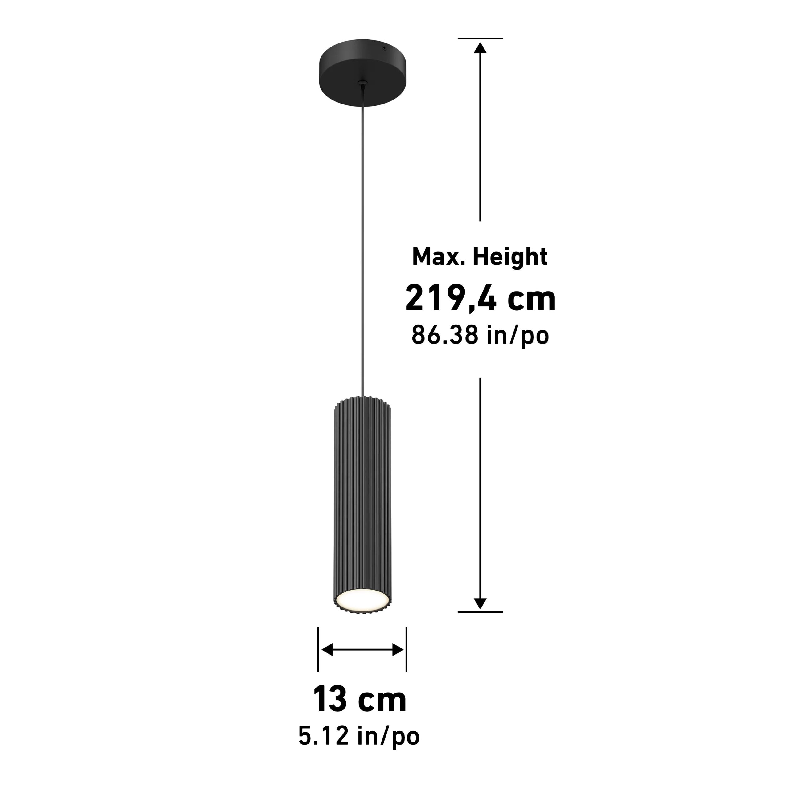 Artika Groove LED modern pendant light 3 CCT - Image 17