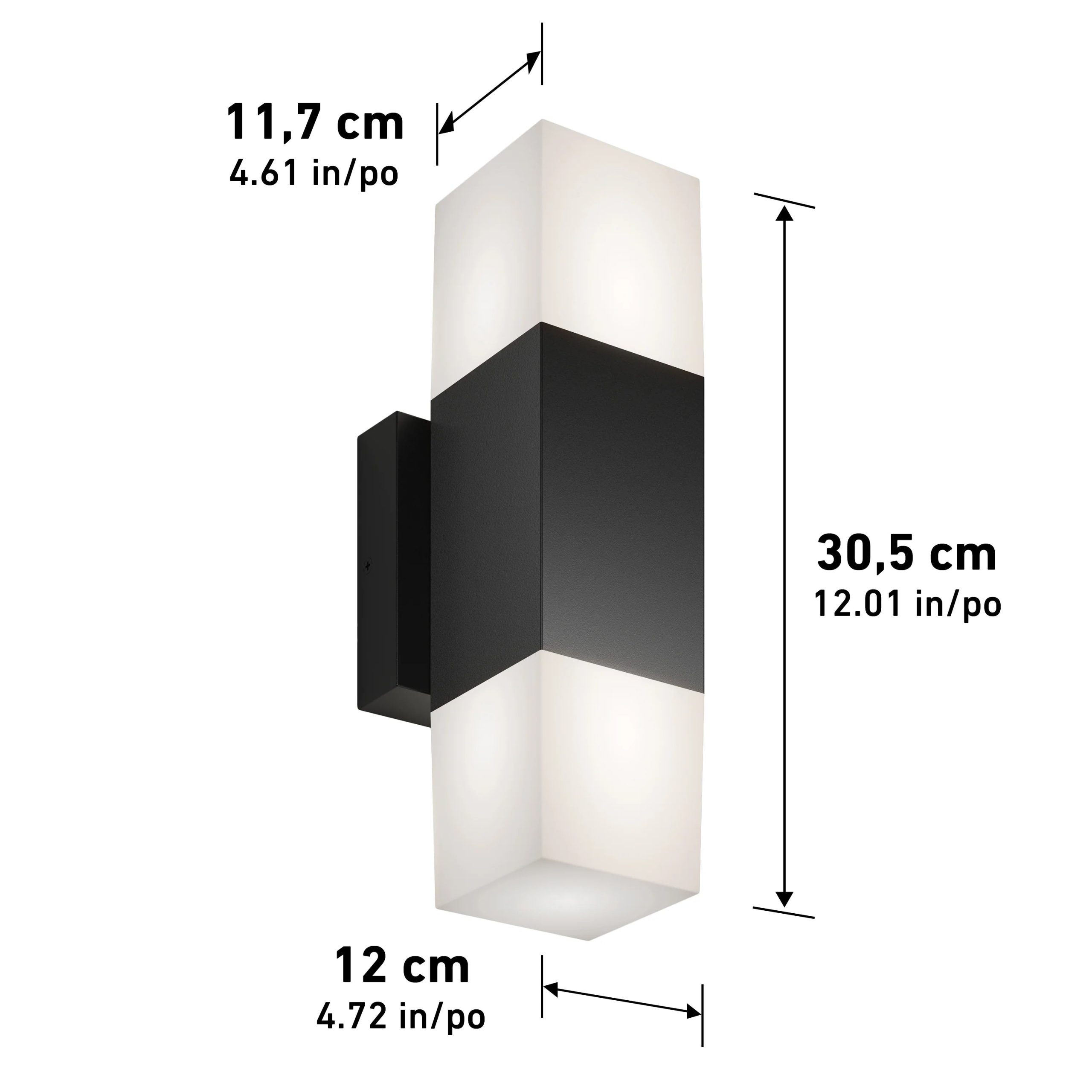 Artika Lennox indoor-outdoor LED wall light 3 CCT - Image 12