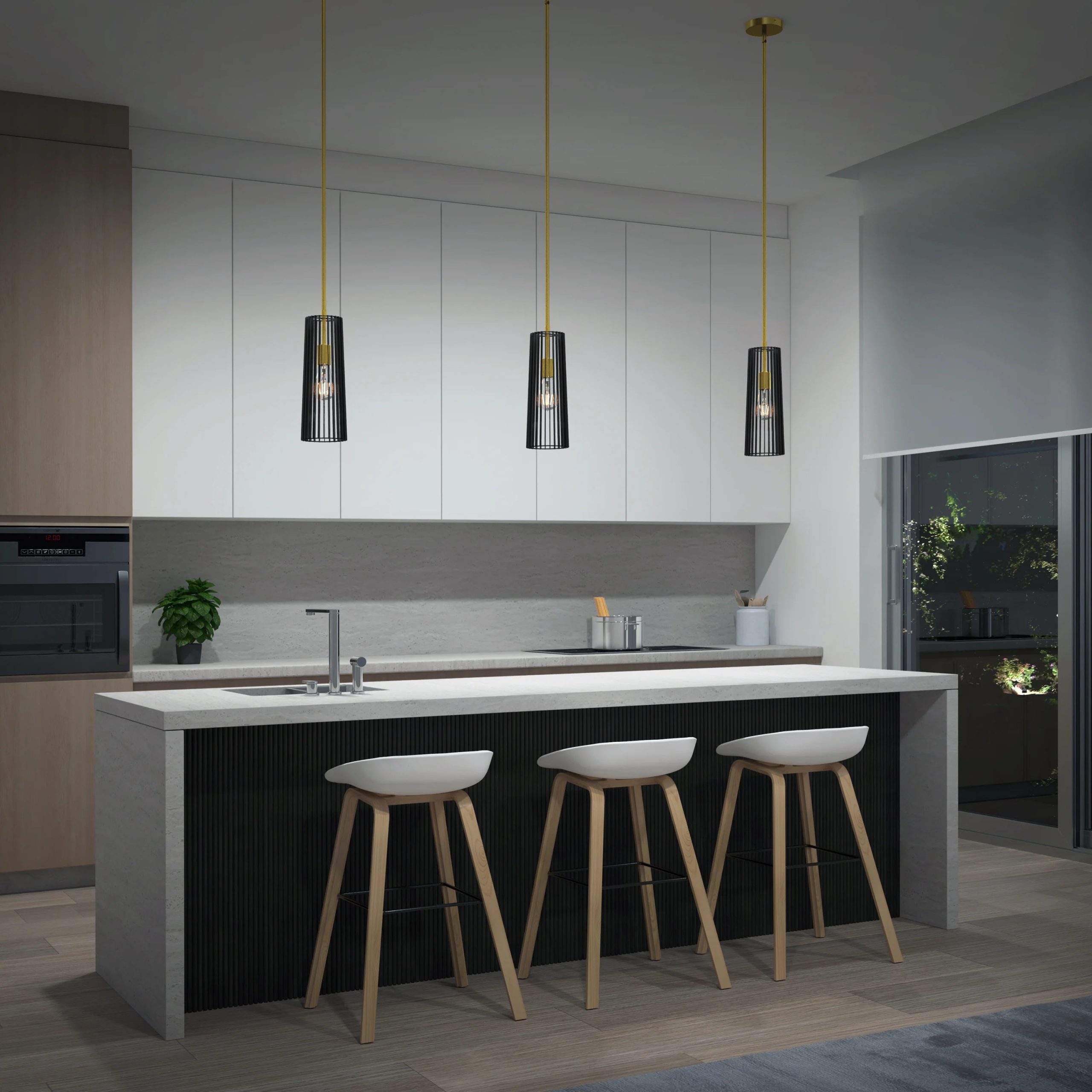 Artika Gatsby Minis modern mid-century pendant light - Image 6