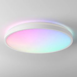 Artika Isara 15 in. (38 cm) RGBIC LED Flush Mount Interchangeable Trim