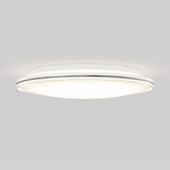 Artika Astrid 17 in. (42 cm) Modern LED Flush Mount Ceiling Light 5 CCT with remote