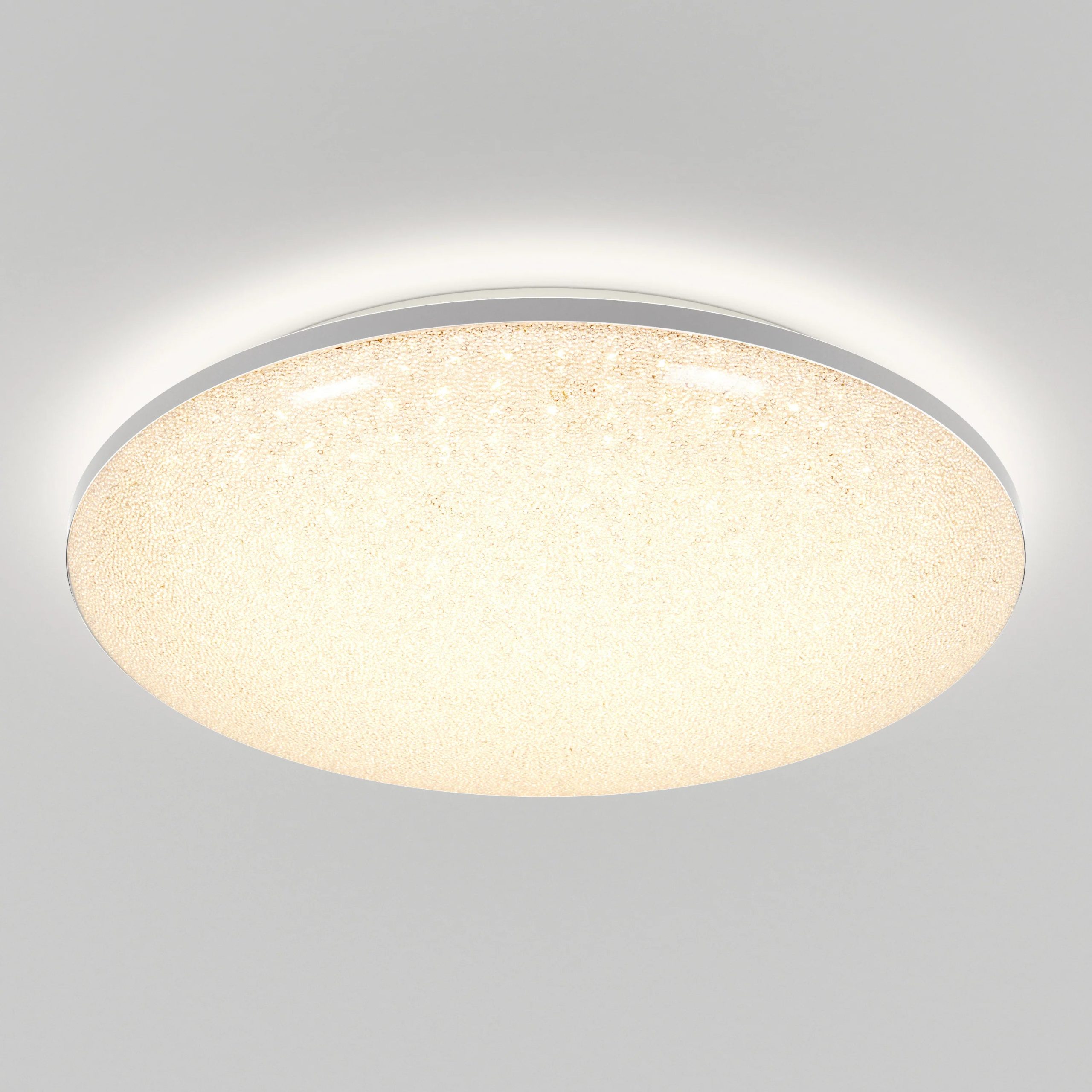 Artika Sparkle 18 in. (45 cm) Modern LED Flush Mount Ceiling Light - With Remote - Image 4
