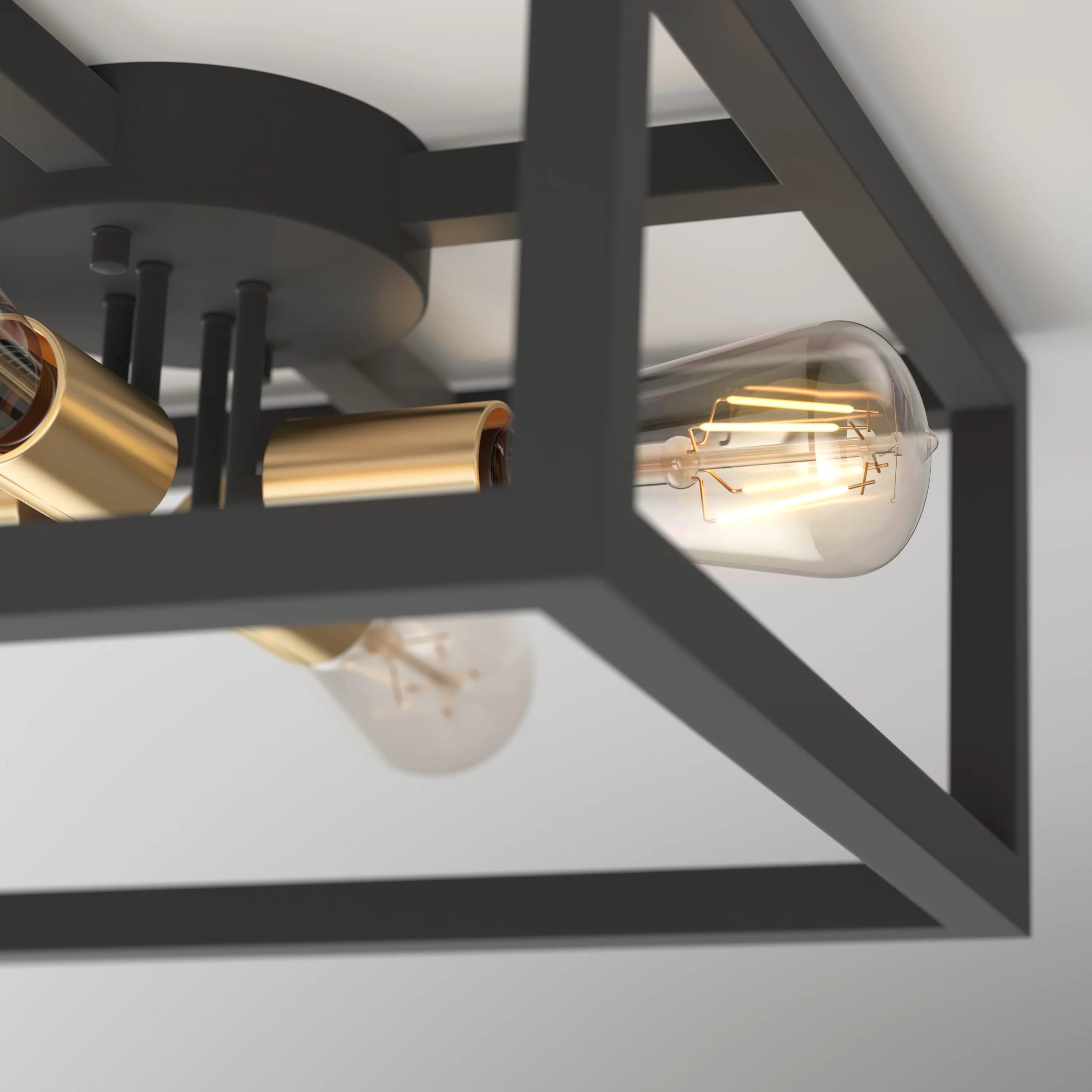 Artika Princeton 4-light 15 in. (38 cm) LED Flush Mount Ceiling Light - Image 5