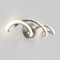 Alternative view of Artika Swirl 27-in (68 cm) 3-Light Modern LED Vanity Light for Bathroom