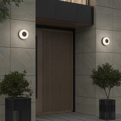 Alternative view of Artika Ludwig modern LED indoor-outdoor wall light 5CCT