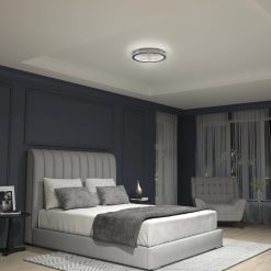 Alternative view of Artika Glitter 14 in. (34 cm) LED Flush Mount Ceiling Light