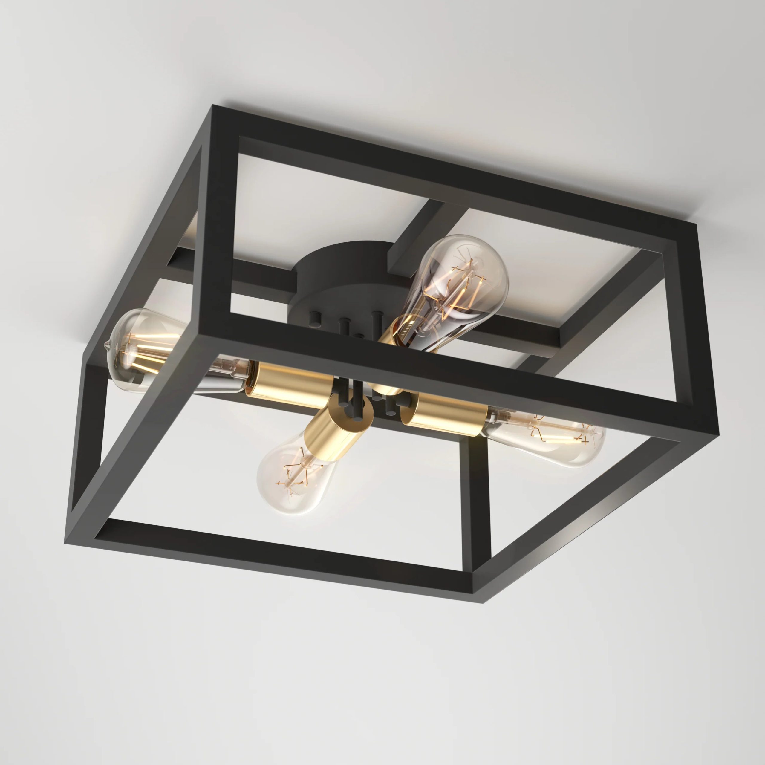 Artika Princeton 4-light 15 in. (38 cm) LED Flush Mount Ceiling Light - Image 3