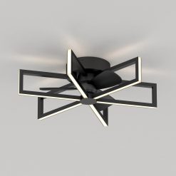 Artika Swirl 26 in. (67 cm) LED modern fandelier ceiling fan with light - includes remote