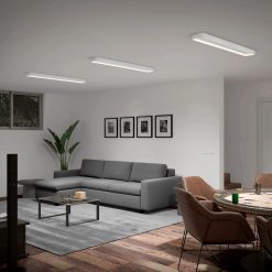 Alternative view of Artika Aiden 48 in. x 6 in. (122 x 15 cm) Modern Ceiling Light 5 CCT