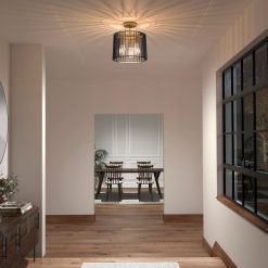 Alternative view of Artika Gatsby 14 in. (36 cm) LED Flush Mount Ceiling Light