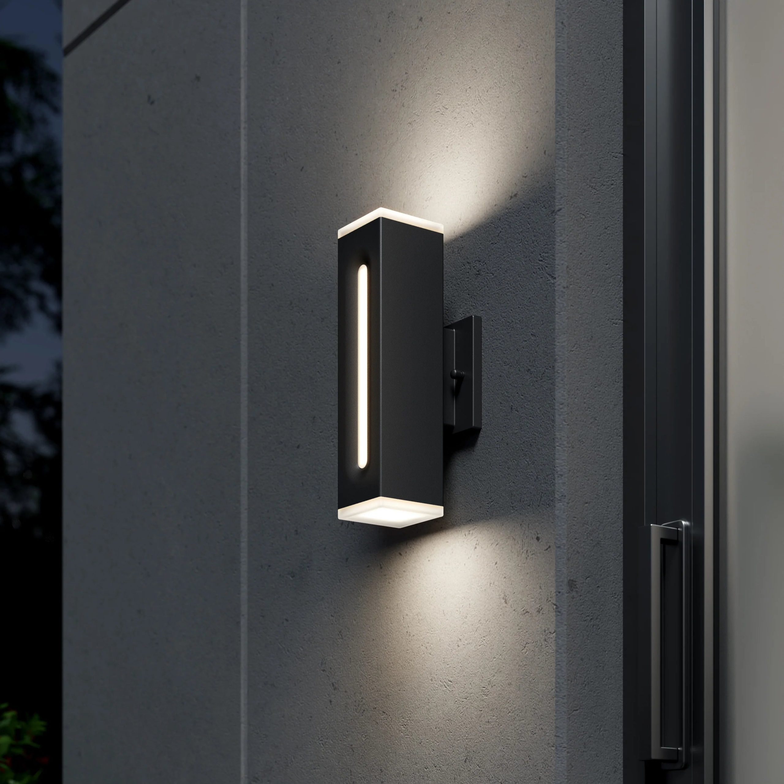 Artika Linea Square LED indoor-outdoor wall light 3 CCT - Image 9