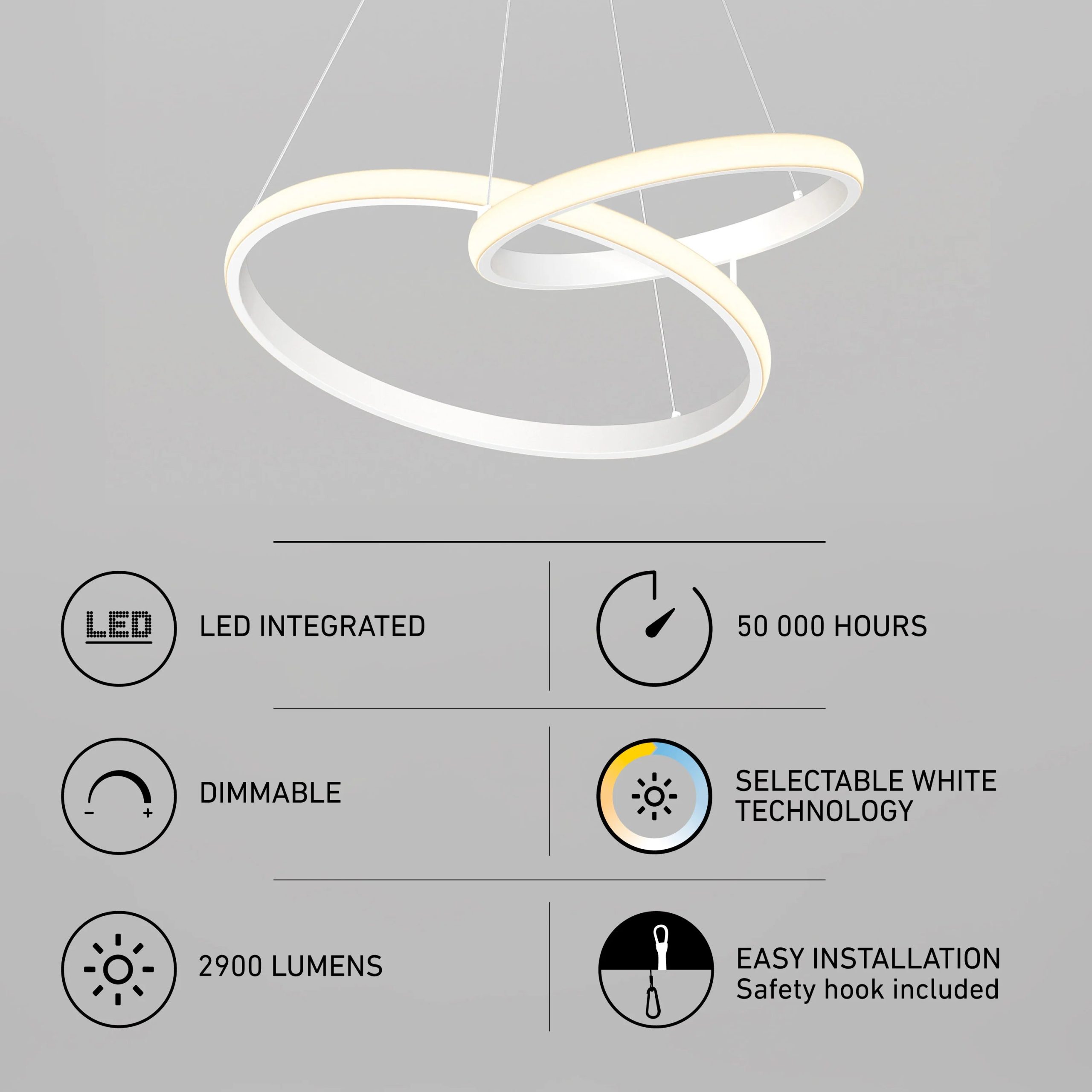 Artika Mora 28 LED Pendant, 5CCT - Image 10