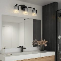 Alternative view of Artika Haze 25-in (64 cm) 3-Light Modern LED Vanity Light for Bathroom
