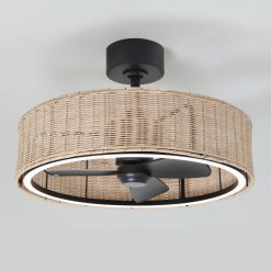 Artika Kalani 24 in. (61 cm) LED modern fandelier ceiling fan with light - includes remote