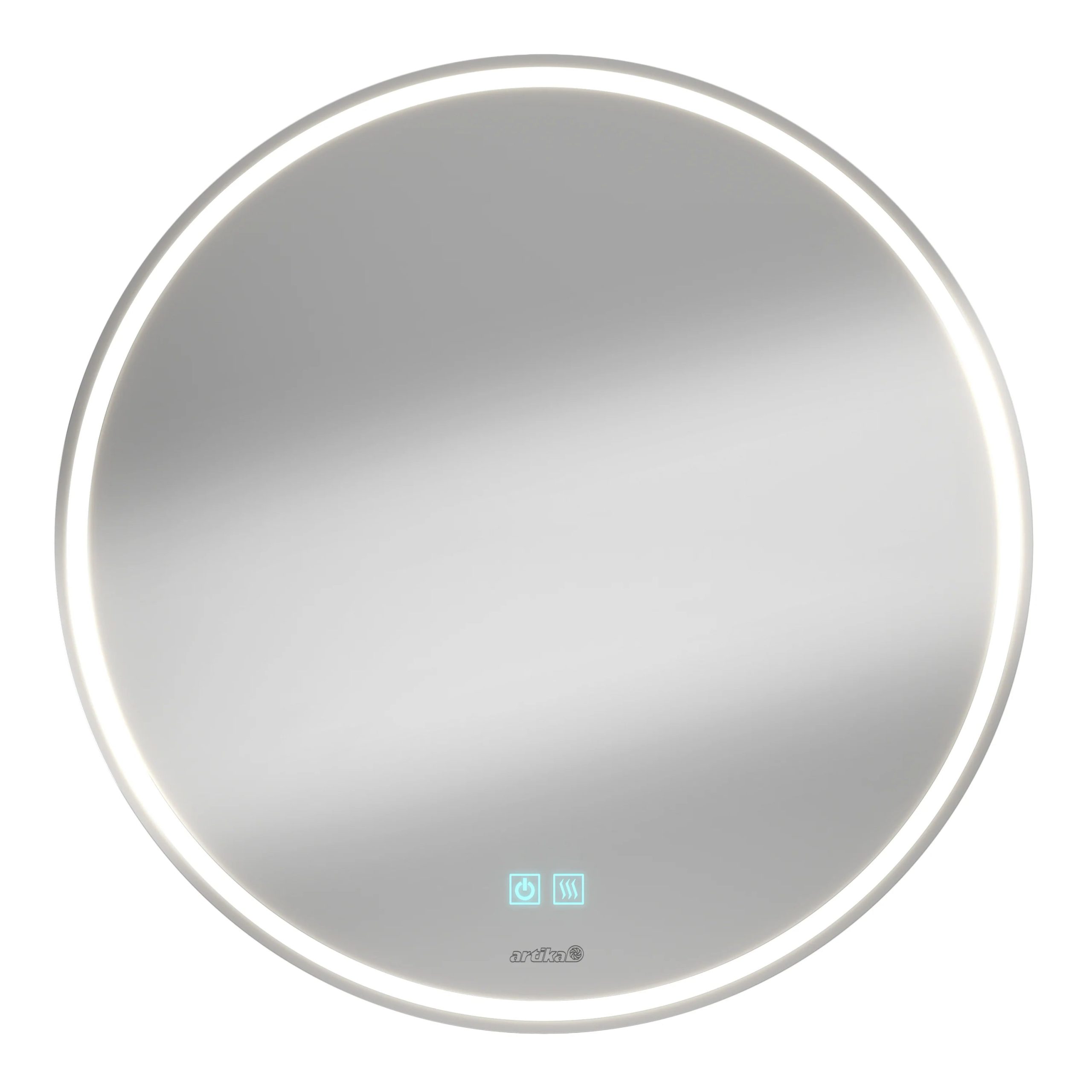 Artika Emeraude 24 in. x 24 in. (61 x 61 cm) Anti-Fog LED Bathroom Mirror - Image 9