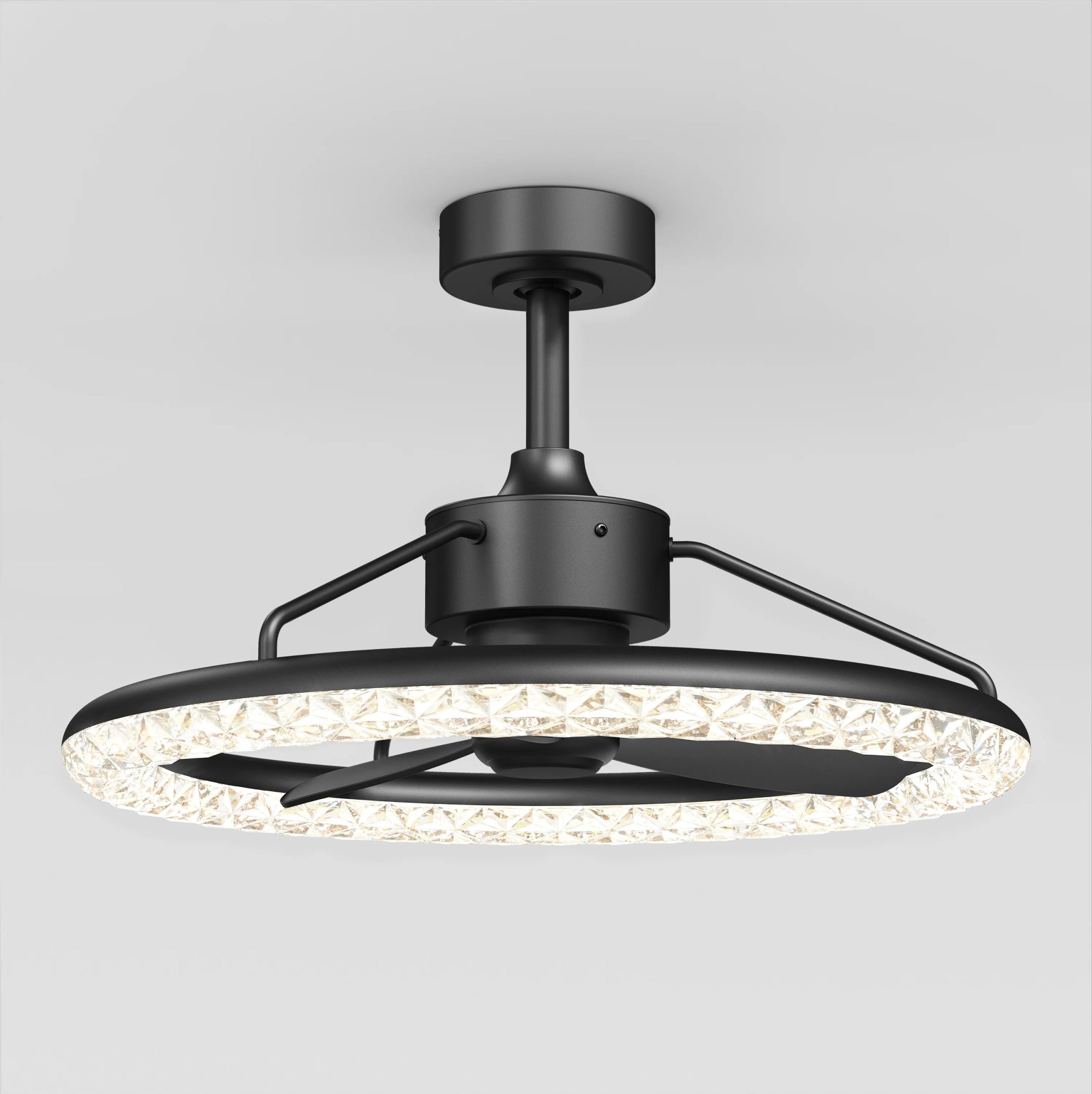 Artika Carat 23 in. (58 cm) LED modern fandelier ceiling fan with light - includes remote - Image 32