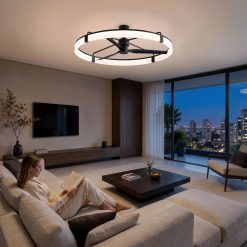 Alternative view of Artika Sunnyvale 52 in. (132 cm) LED Modern Ceiling Fan with Remote