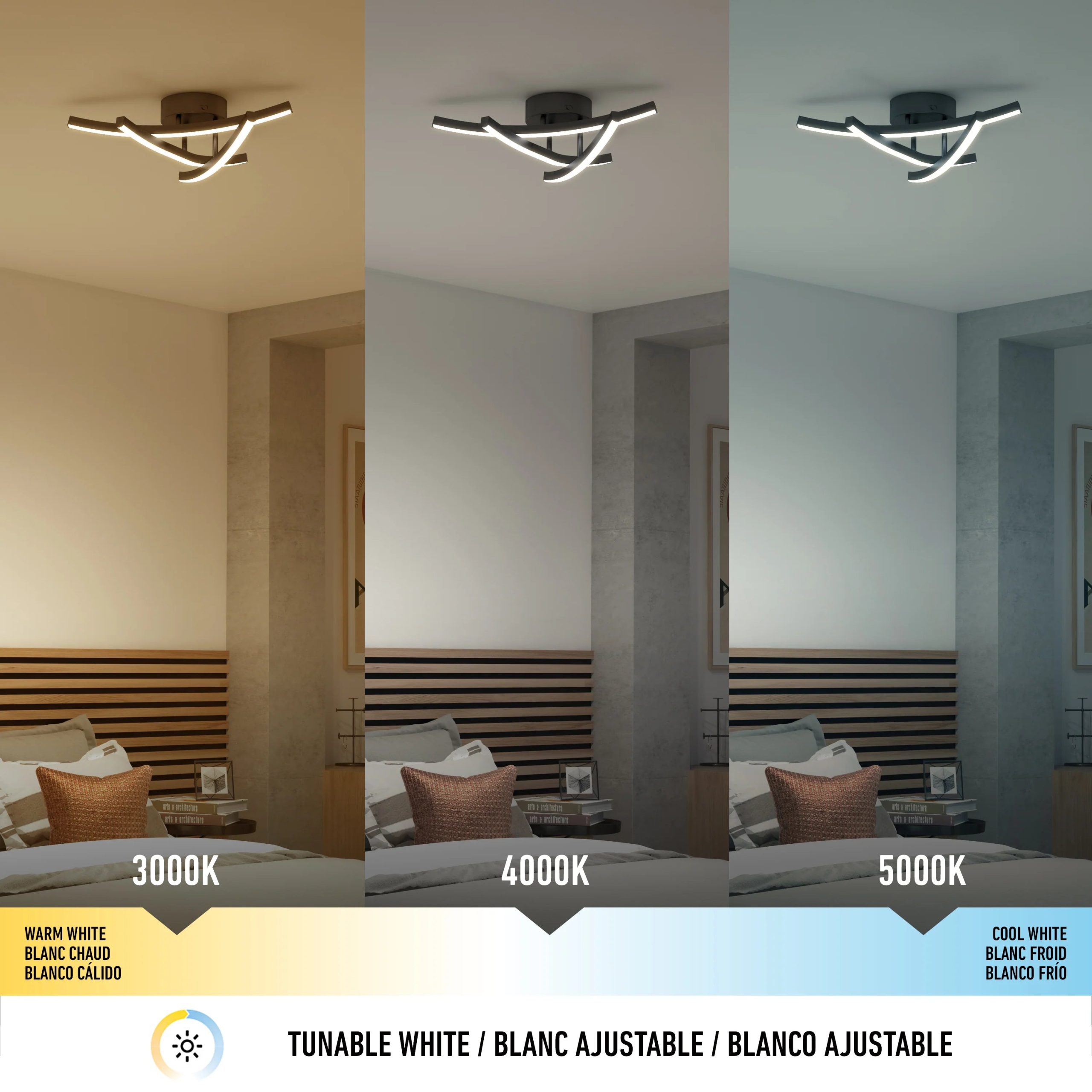 Artika Orly 18 in. (45 cm) Modern LED Flush Mount Ceiling Light 3 CCT - Image 22