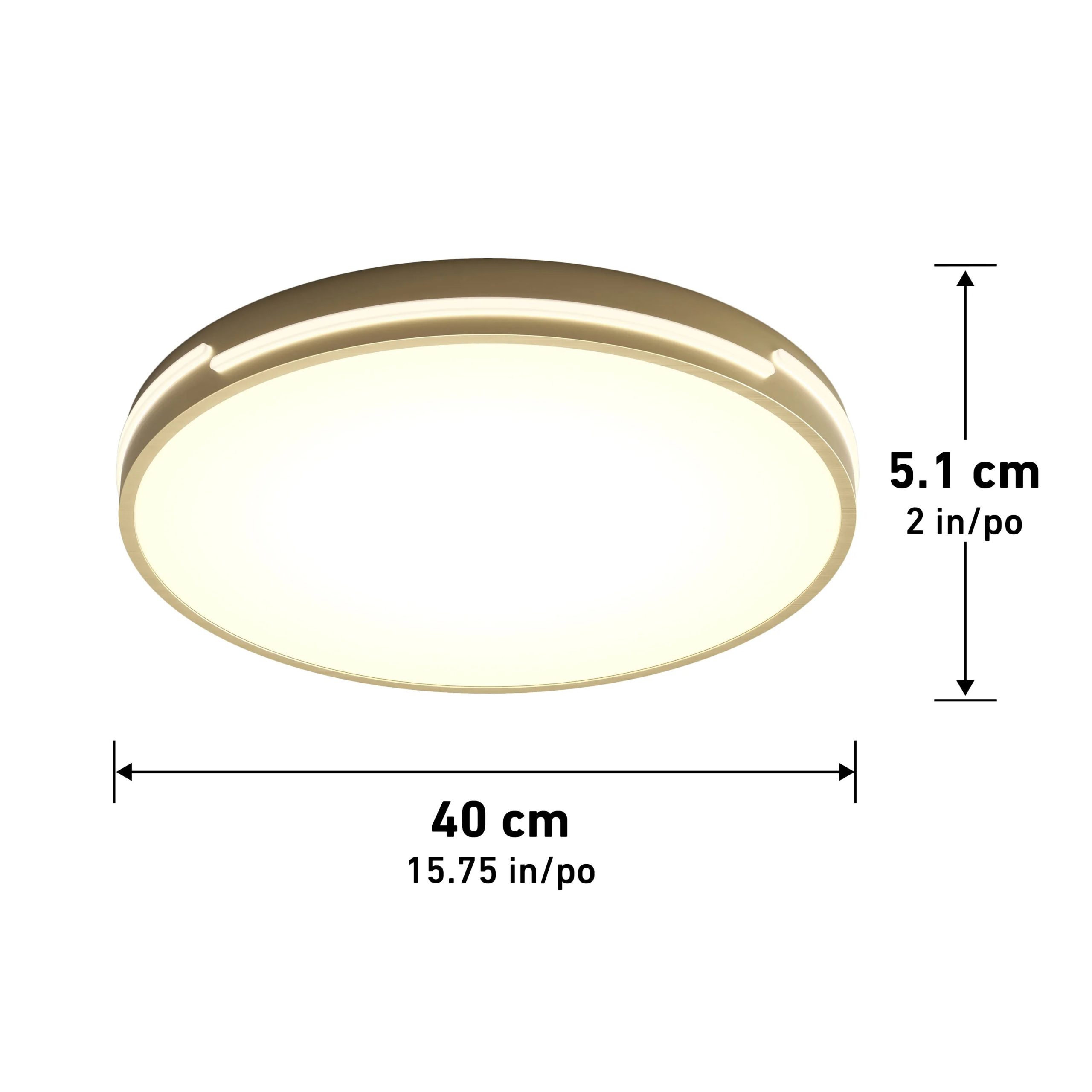 Artika Delray 16 in. (40 cm) Modern LED Flush Mount Ceiling Light 5 CCT - Image 30