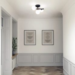 Alternative view of Artika Bloom 13 in. (33 cm) Modern LED Flush Mount Ceiling Light 3 CCT