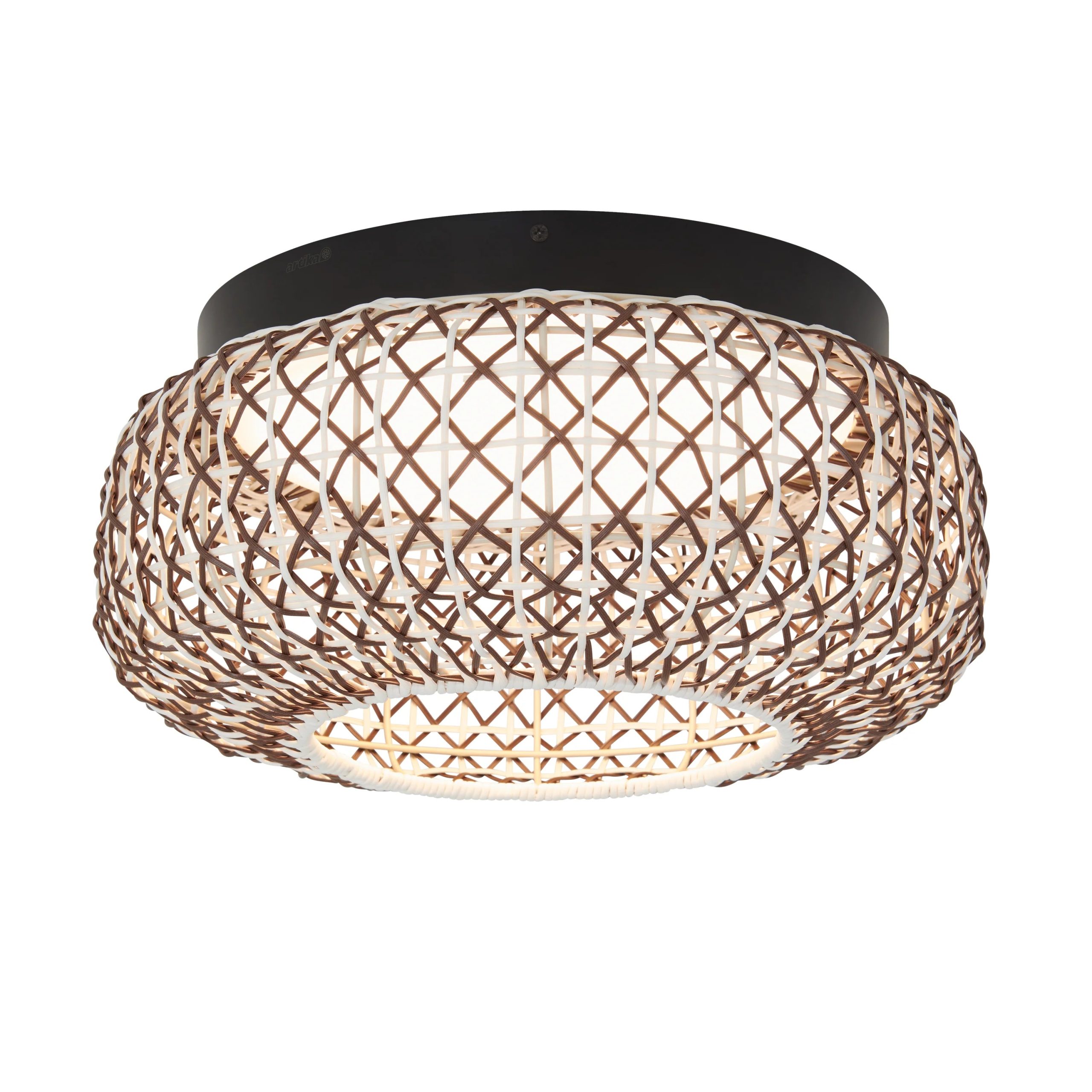 Artika Benson 15 in. (39 cm) Modern LED Flush Mount Ceiling Light 5 CCT - Image 5