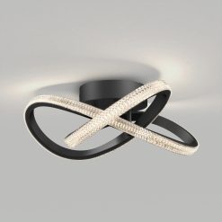 Artika Morgan 13 in. (32 cm) Modern LED Flush Mount Ceiling Light 5 CCT