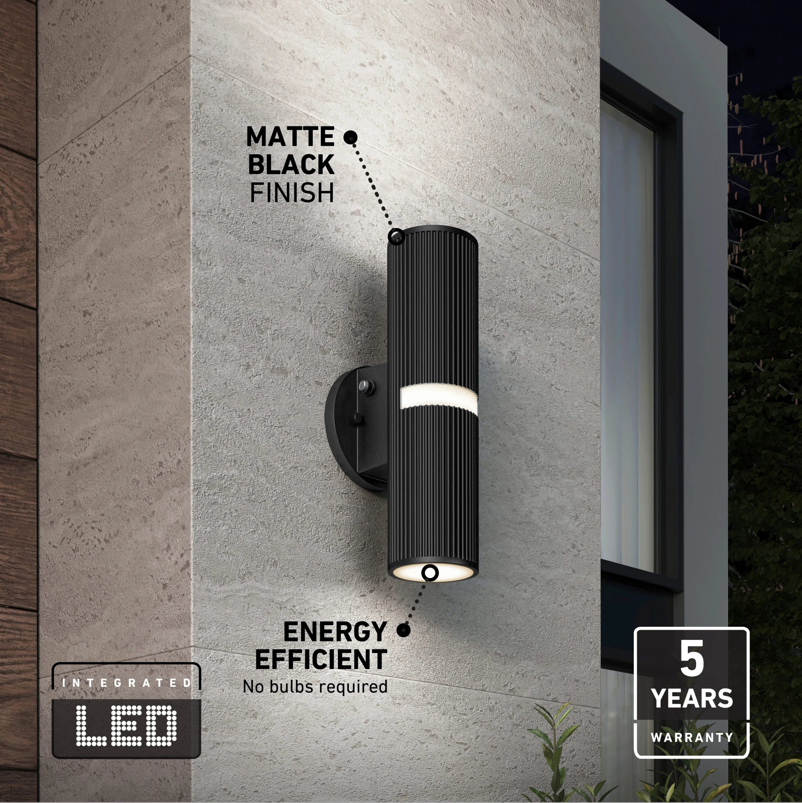 Artika Groove LED indoor-outdoor wall light - Image 10