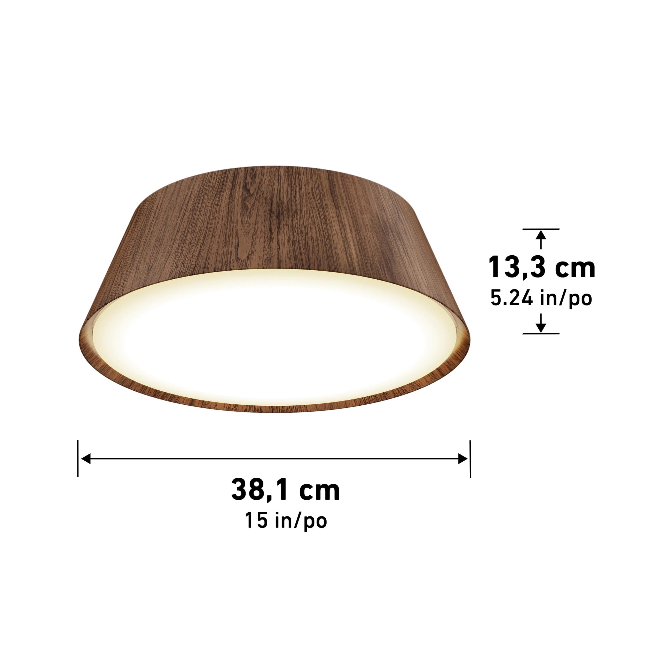 Artika Dunham 15 in. (38 cm) Modern LED Flush Mount Ceiling Light 5 CCT - Image 13