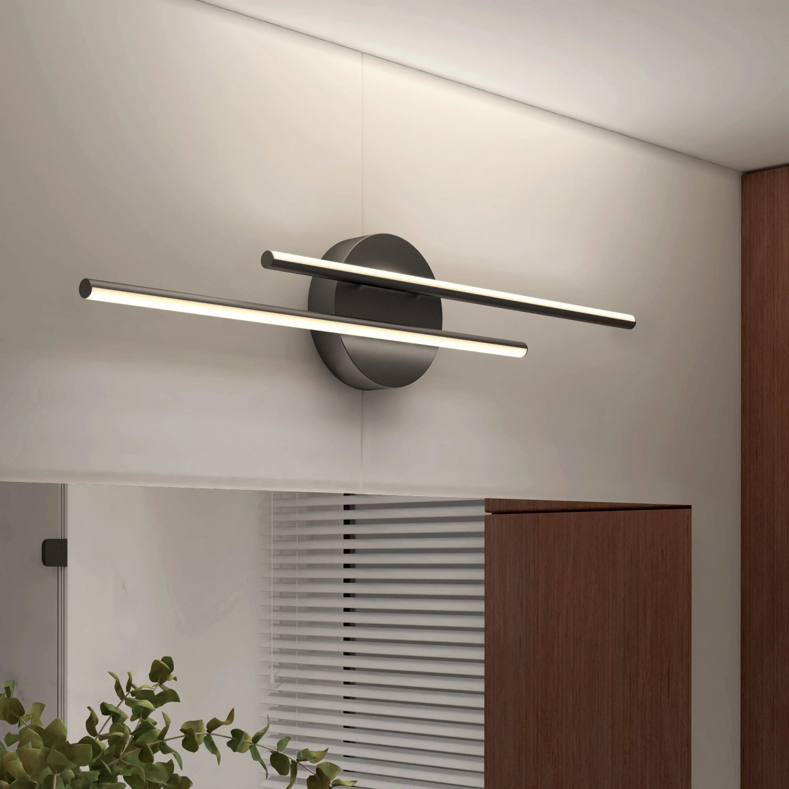 Artika Cisco 27-in (69 cm) Integrated LED 5-CCT Vanity Light Bar for Bathroom - Image 15