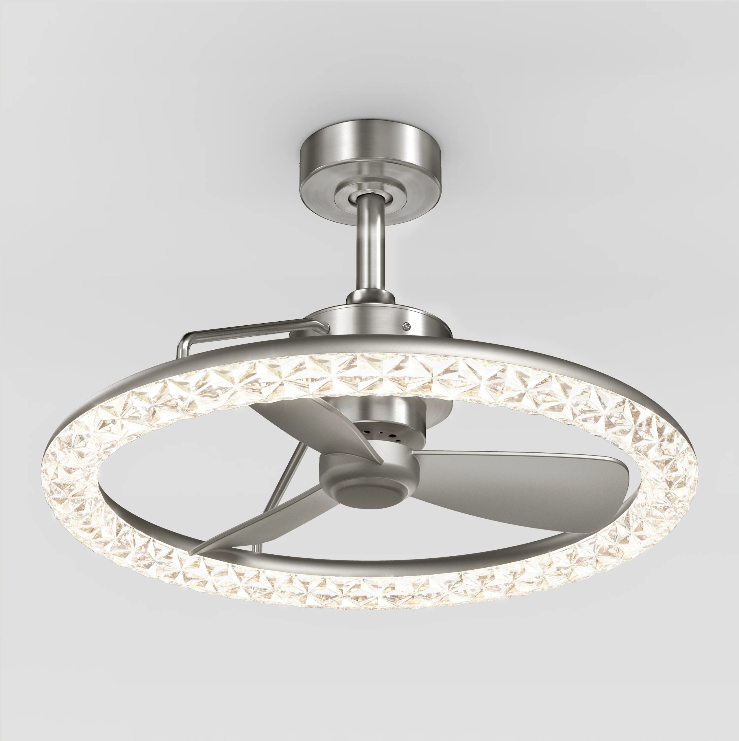 Artika Carat 23 in. (58 cm) LED modern fandelier ceiling fan with light - includes remote - Image 31