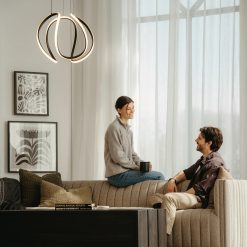 Alternative view of Artika Vivaldi Big LED pendant light 5 CCT