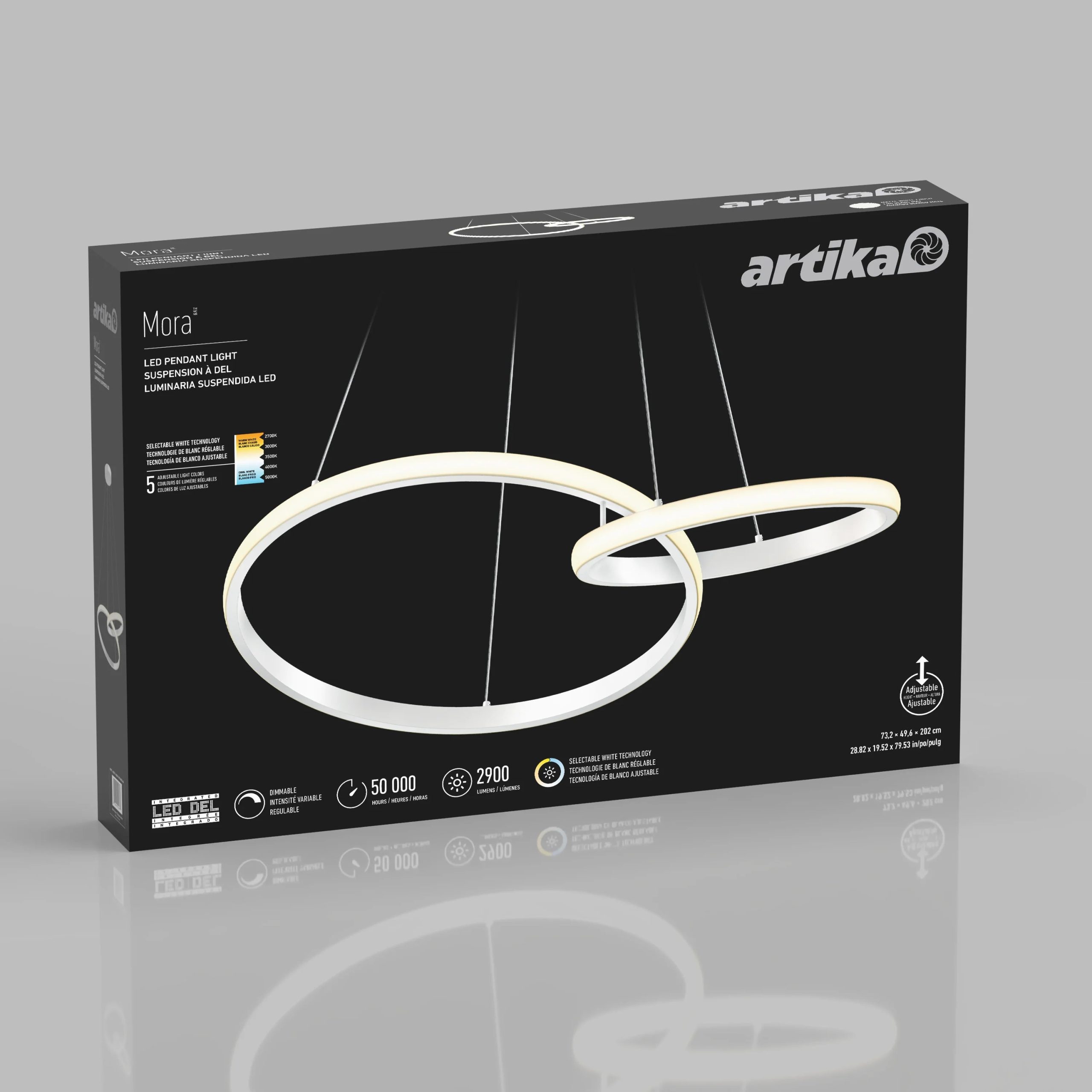 Artika Mora 28 LED Pendant, 5CCT - Image 17