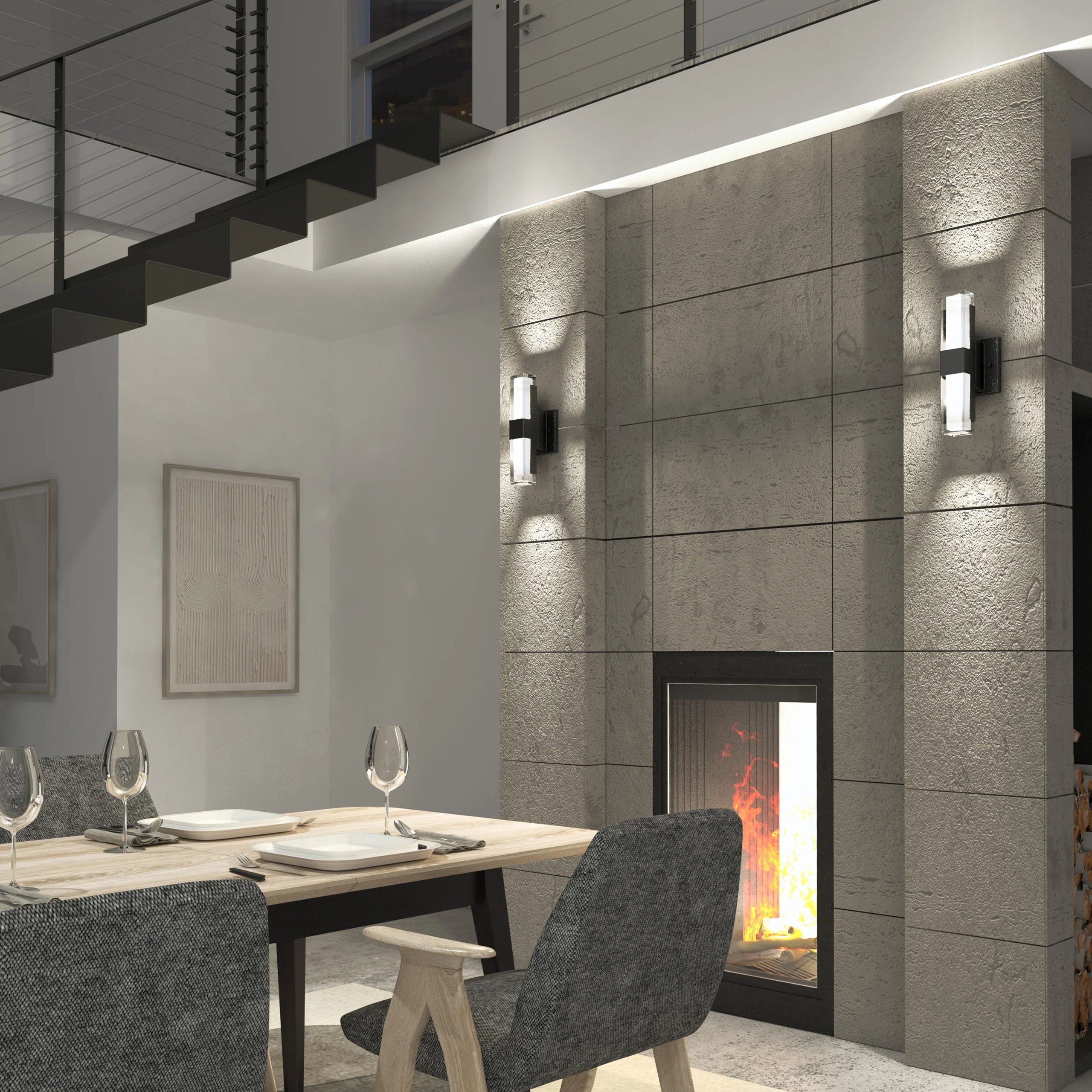 Artika Gemini indoor-outdoors LED wall light - Image 7