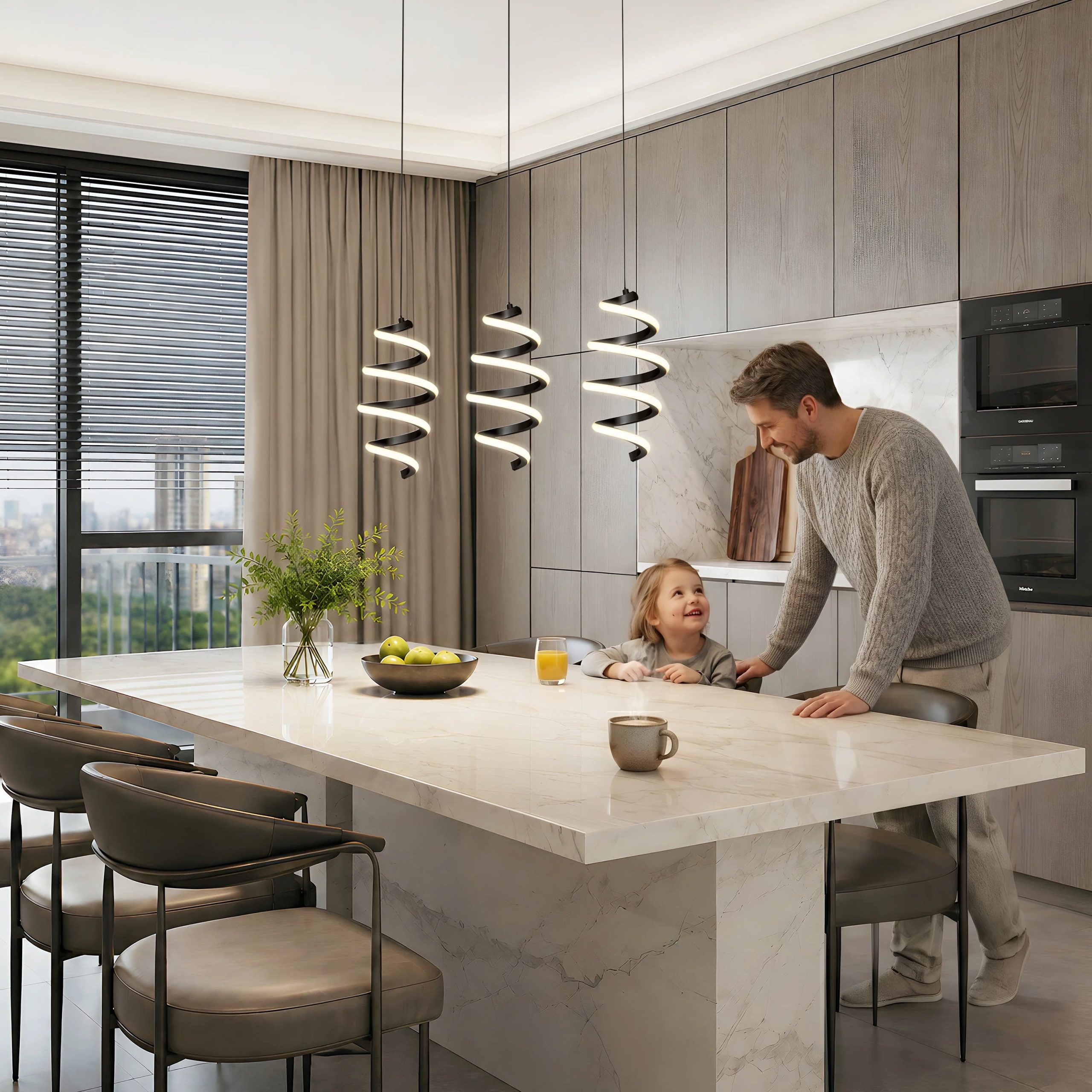 Artika Chorus 3-light LED pendant light 5 CCT - Image 11