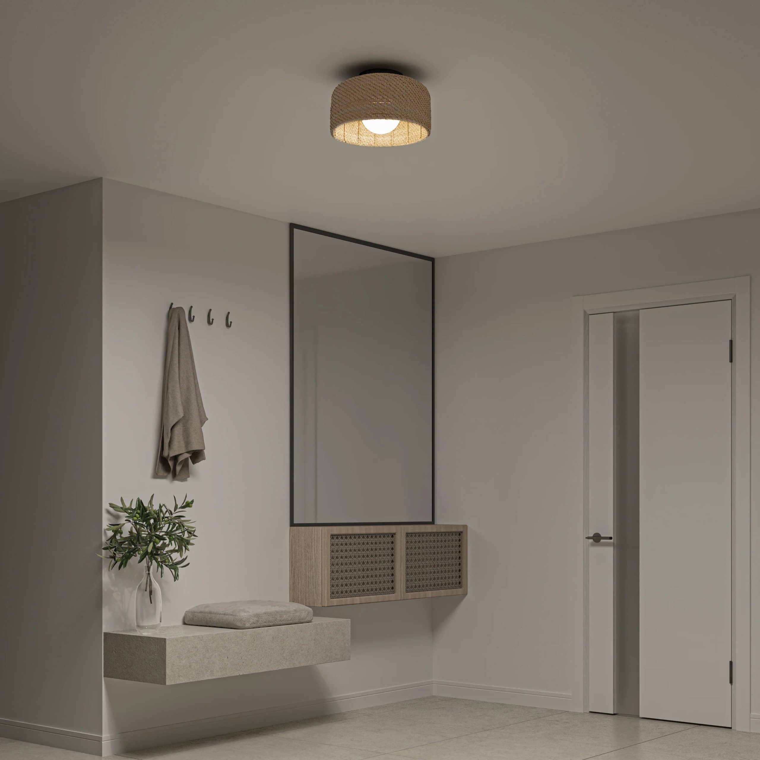 Artika Emiko 15 in. (38 cm) LED Flush Mount Ceiling Light 5 CCT - Image 6