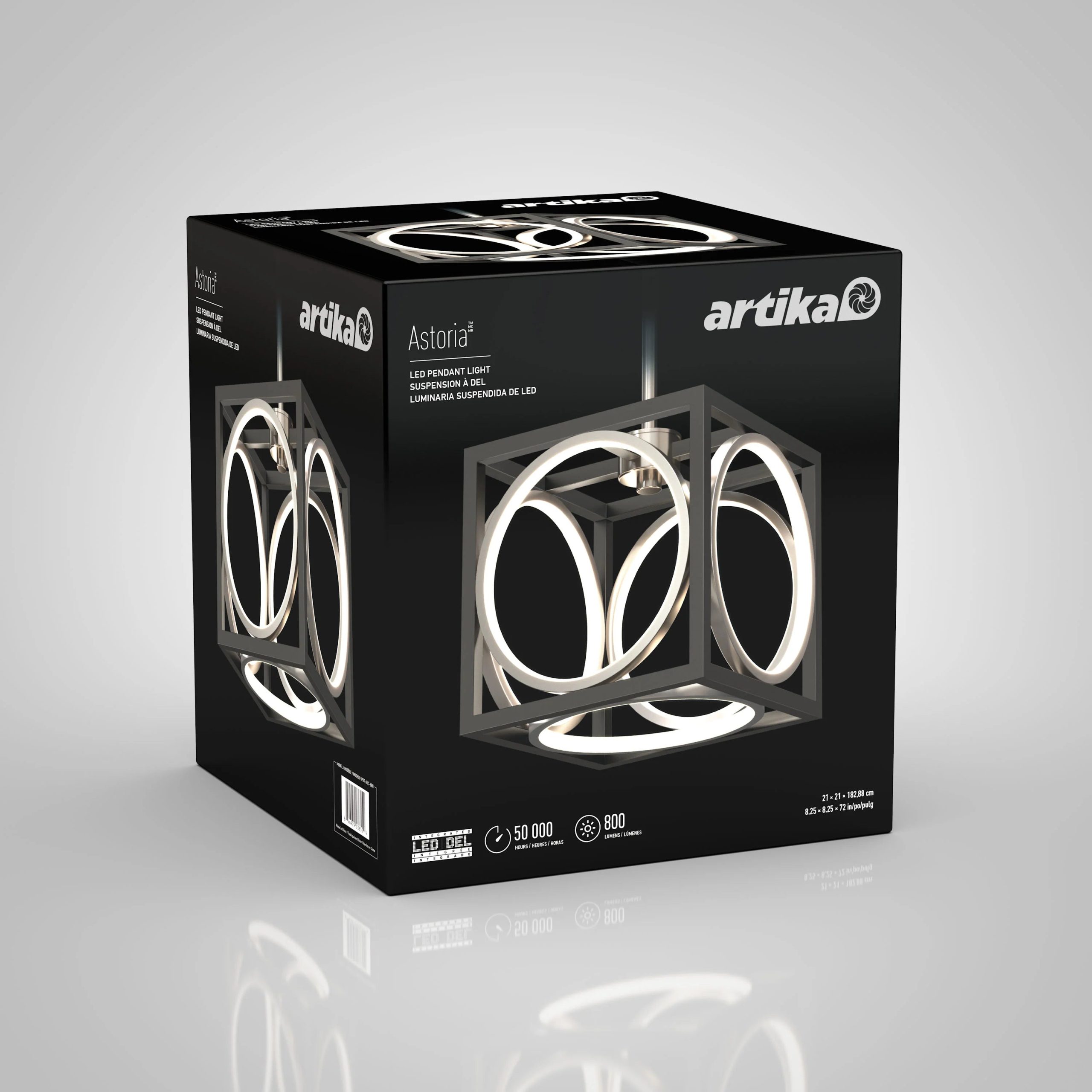 Artika Astoria LED modern pendant light - Image 12