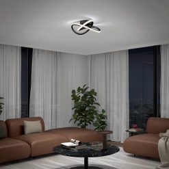 Alternative view of Artika Morgan 13 in. (32 cm) Modern LED Flush Mount Ceiling Light 5 CCT