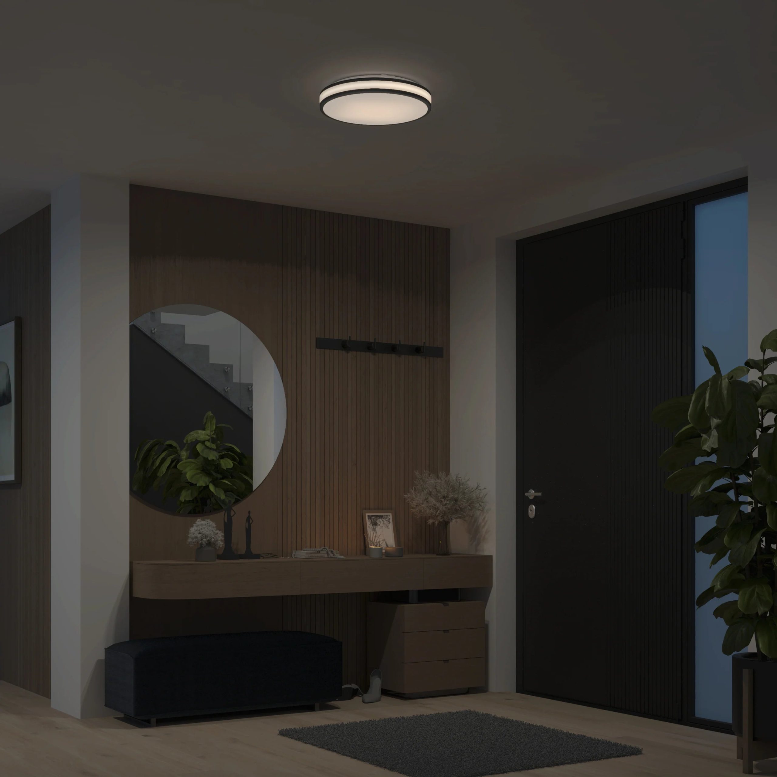 Artika Hemisphere 15 in. (38 cm) Modern LED Flush Mount Ceiling Light 5 CCT - Image 56