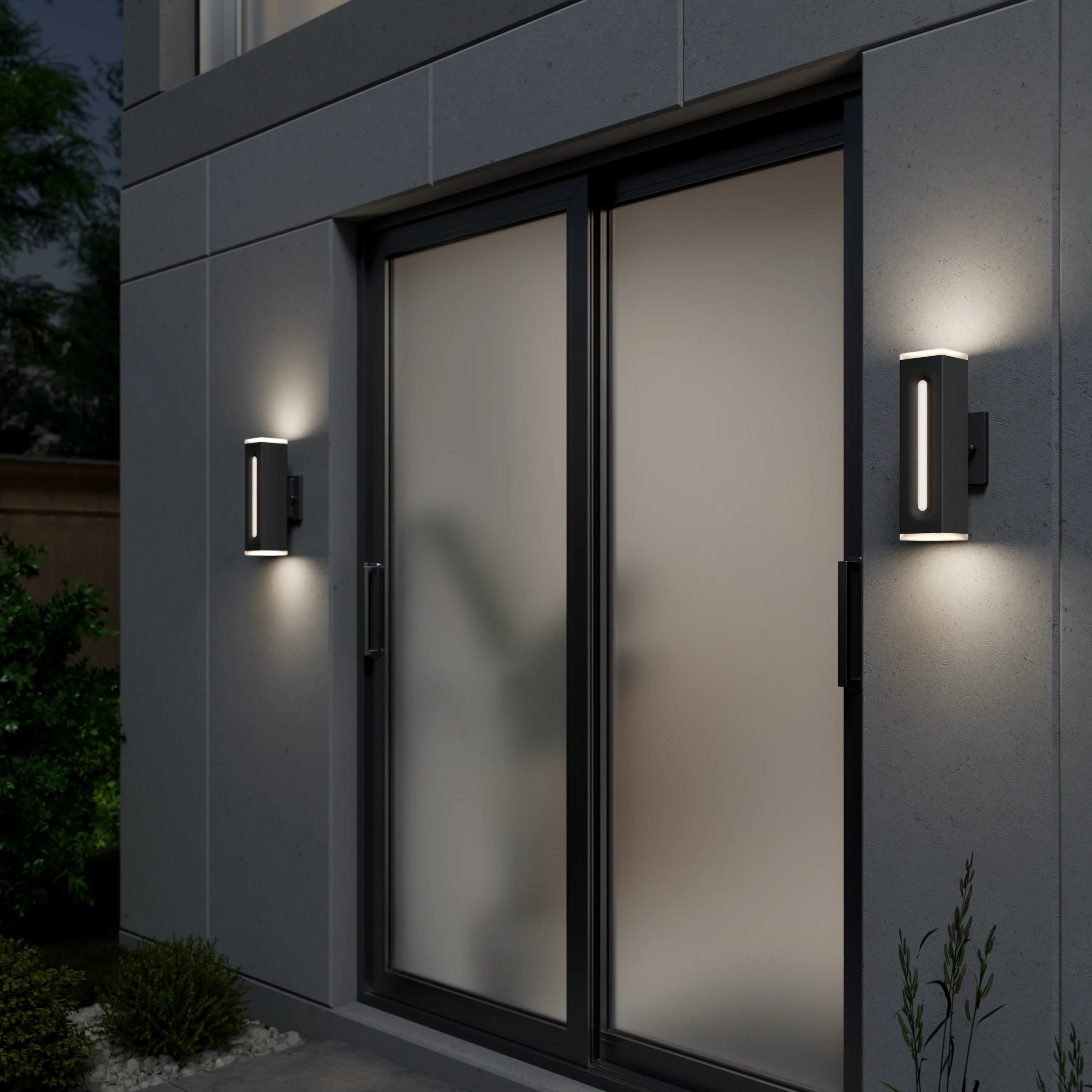Artika Linea Square LED indoor-outdoor wall light 3 CCT - Image 8