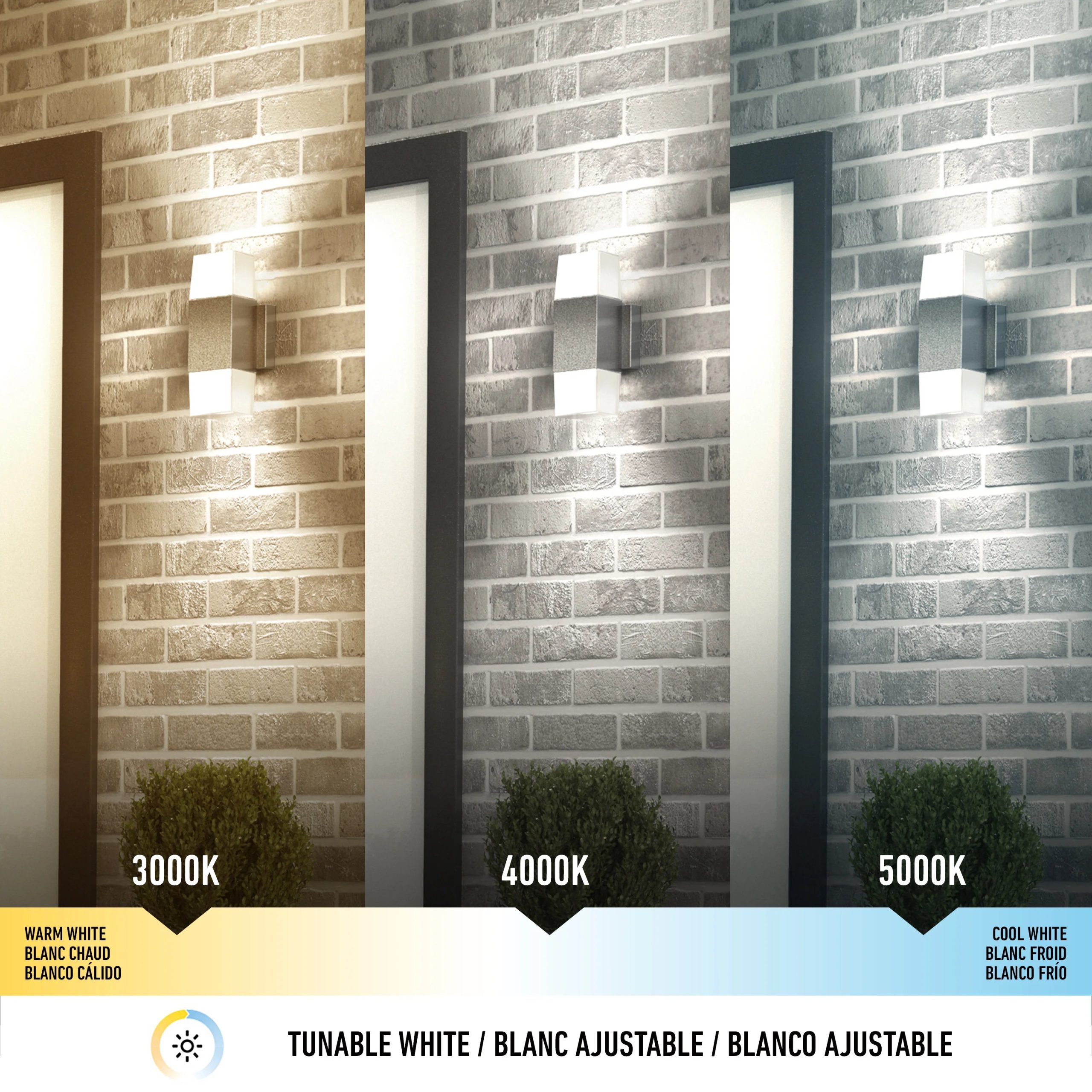 Artika Lennox indoor-outdoor LED wall light 3 CCT - Image 19