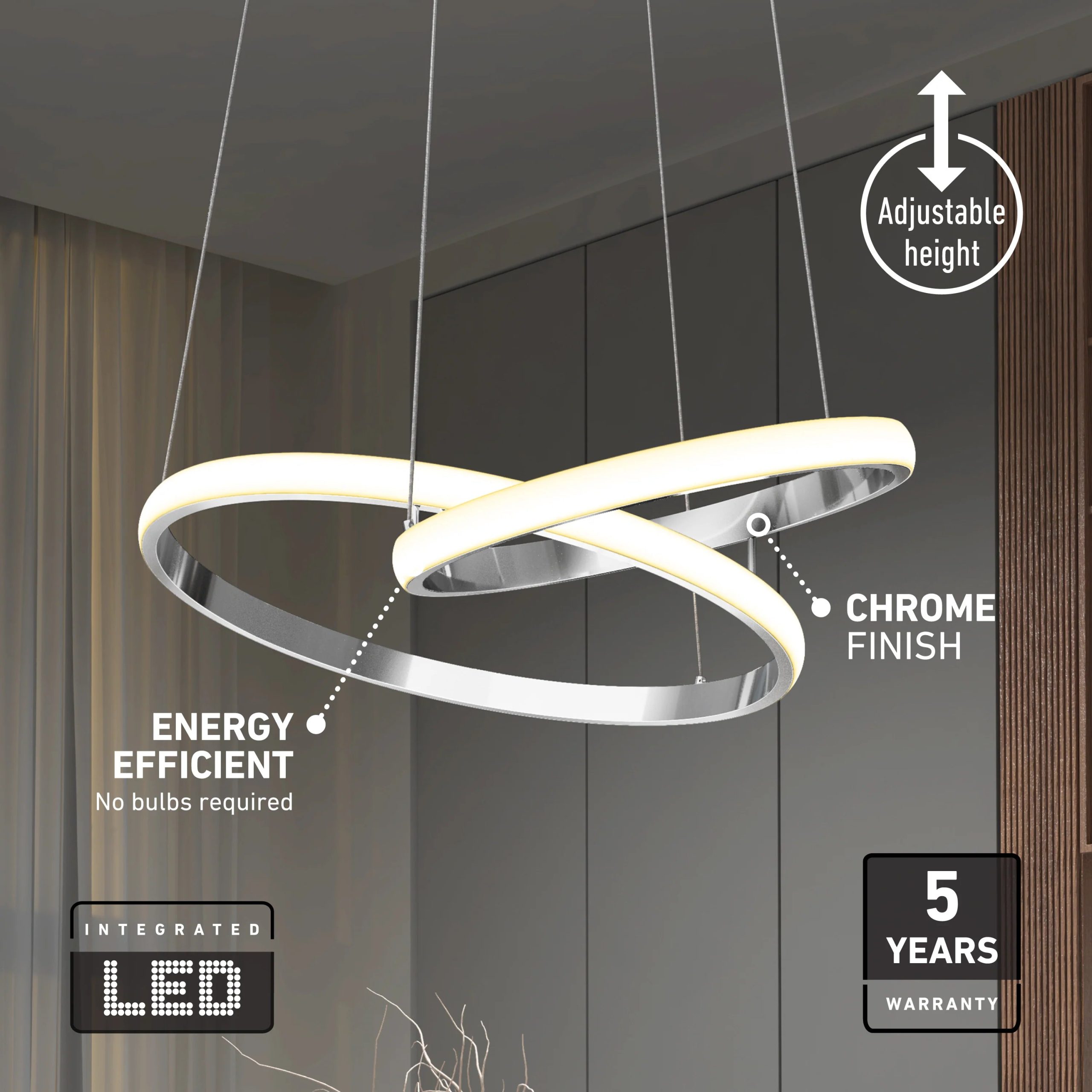 Artika Mora 28 LED Pendant, 5CCT - Image 29