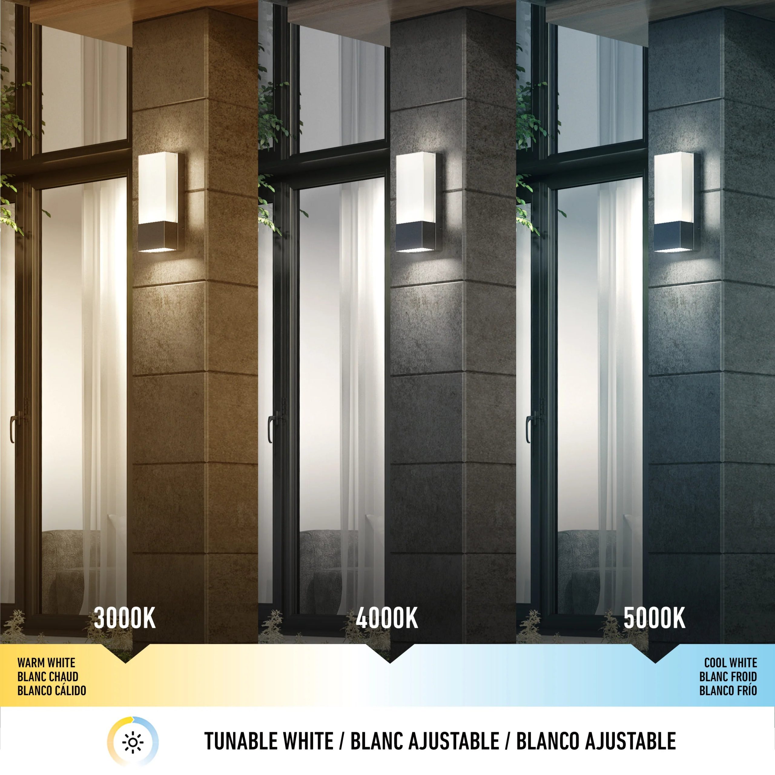 Artika Dixon indoor-outdoors LED wall light - Image 7